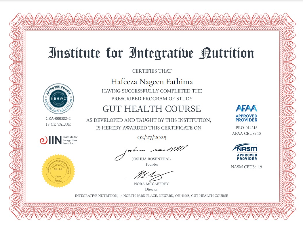Certification 1